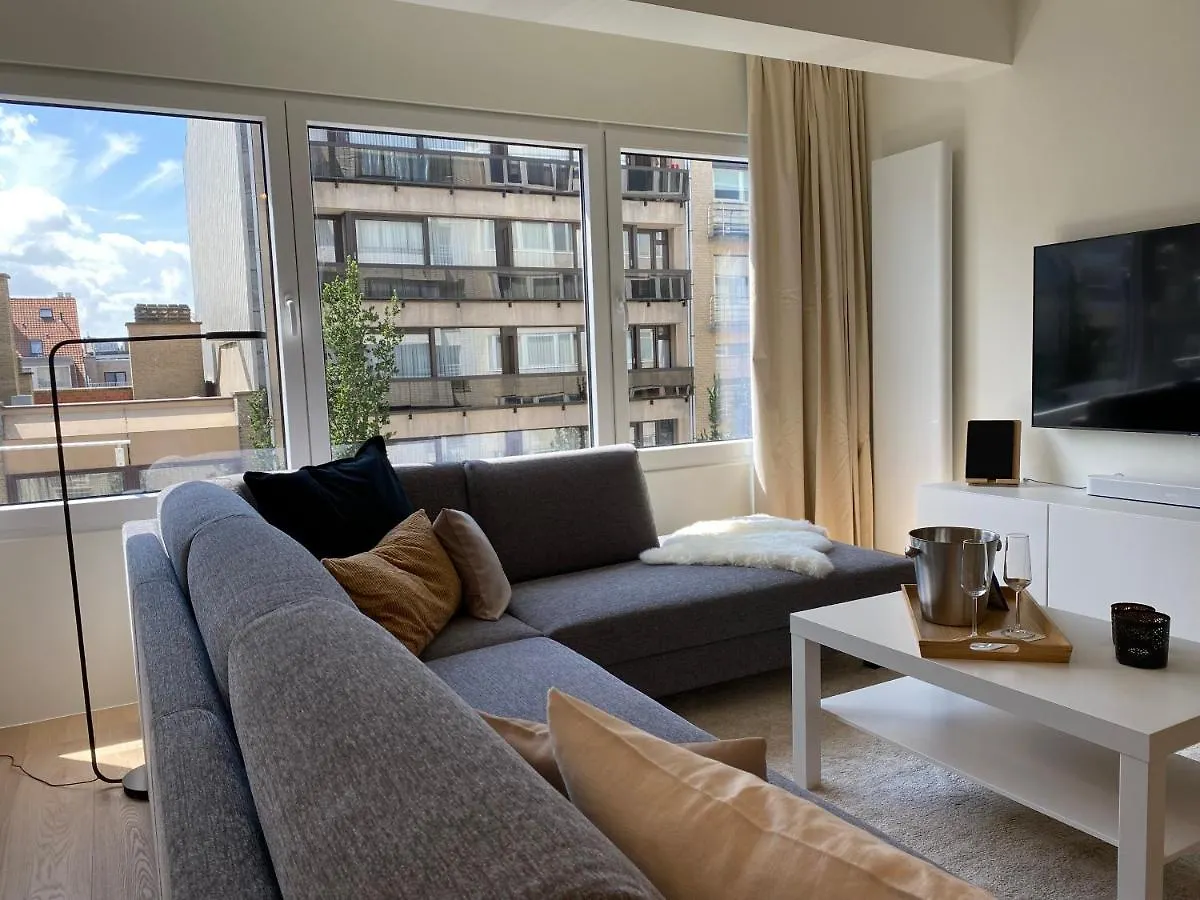 Chiara Luxueus Rustig Appartement Ostende Belgie